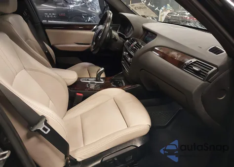 2015 BMW X3 xDrive28I from USA, damaged, VIN 5UXWX9C5XF0D54281